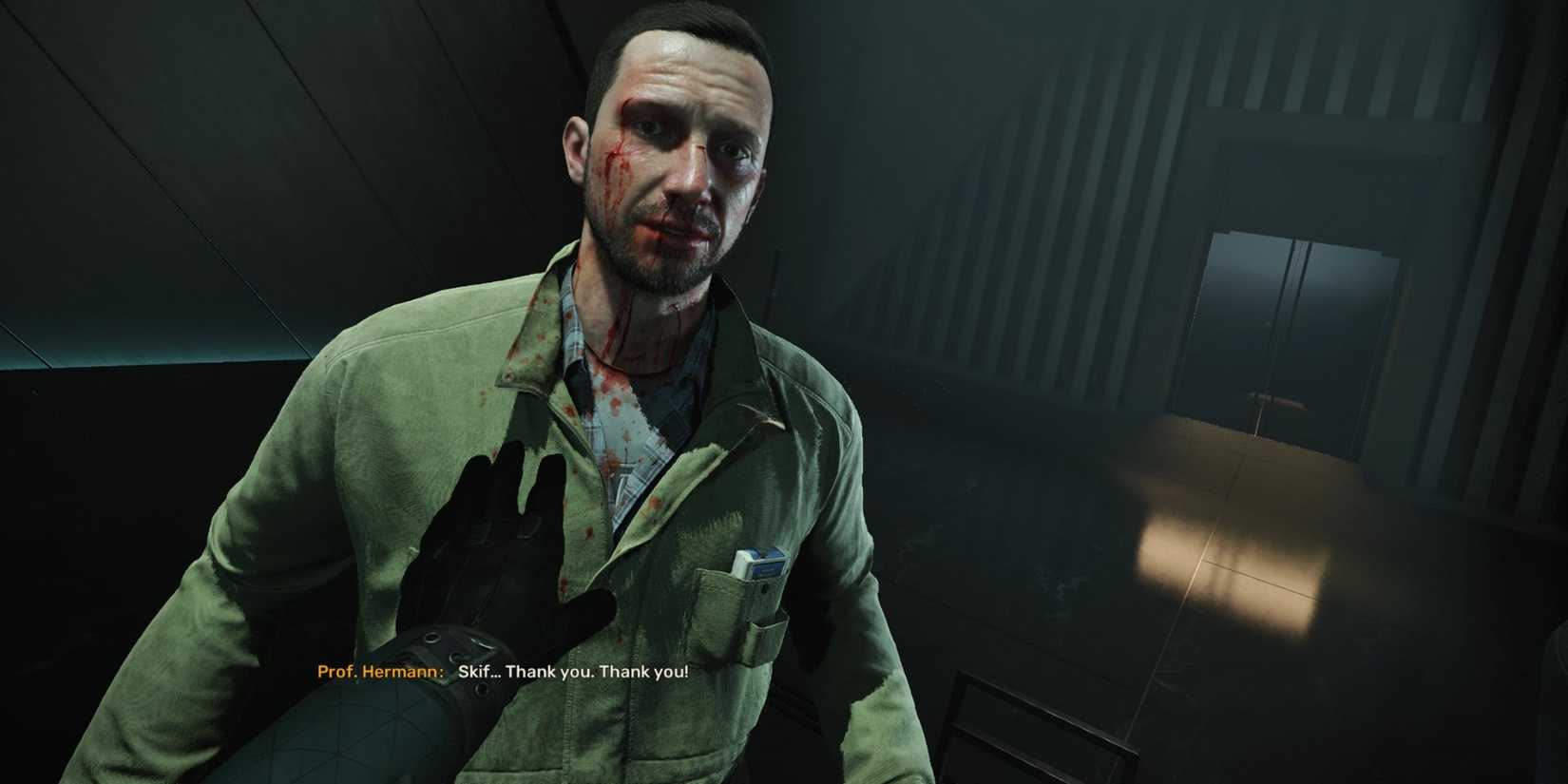 Escolha 2: Poupar o Professor Hermann