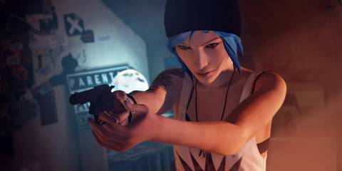 Life Is Strange Chloe Holding A Gun