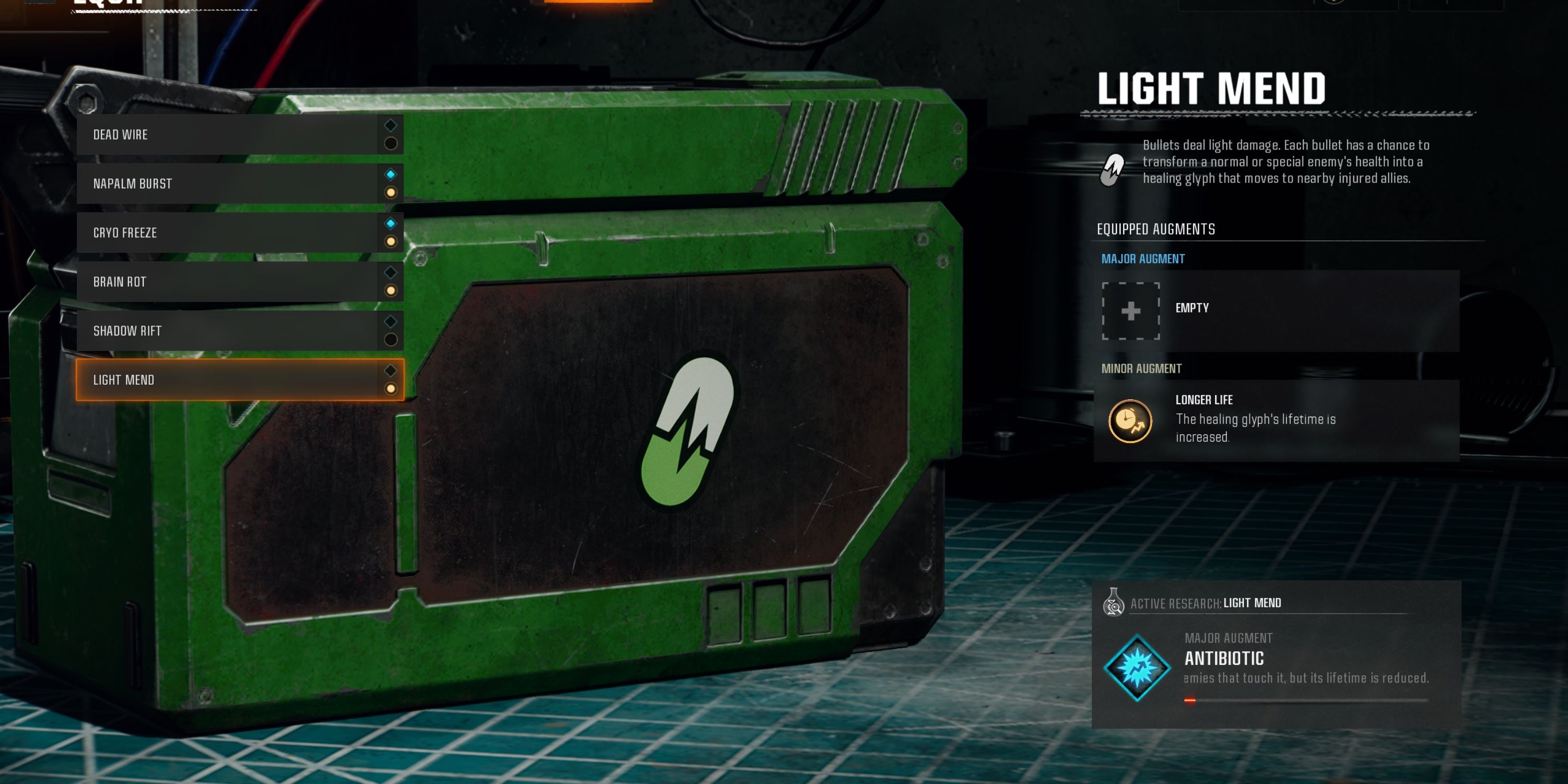Light Mend Ammo Mod