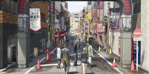 Kamurocho in Like a Dragon