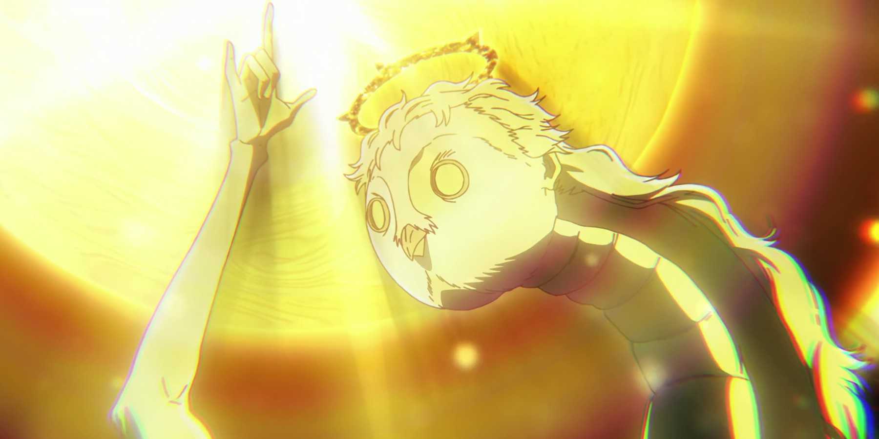 Lille Barro performs his ultimate attack using his second Quincy: Vollstandig in Bleach Thousand-Year Blood War Part 3 Episode 11