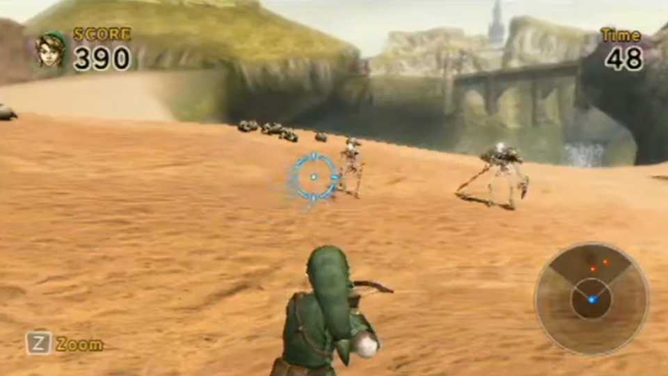 Link's Crossbow Training In Game Screenshot 4
