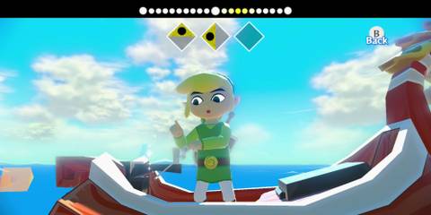 Link using the Wind Waker batoon.-1