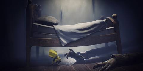 Little Nightmares Six Crouching Bed Hands