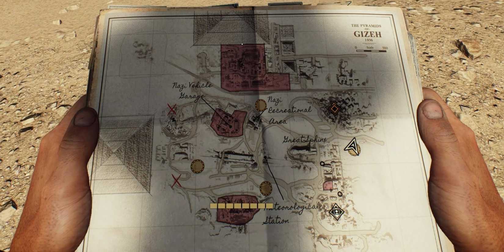 Location of the Village of Gizeh Indiana Jones and The Great Circle