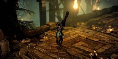 Lost Ark Character Holding Sword