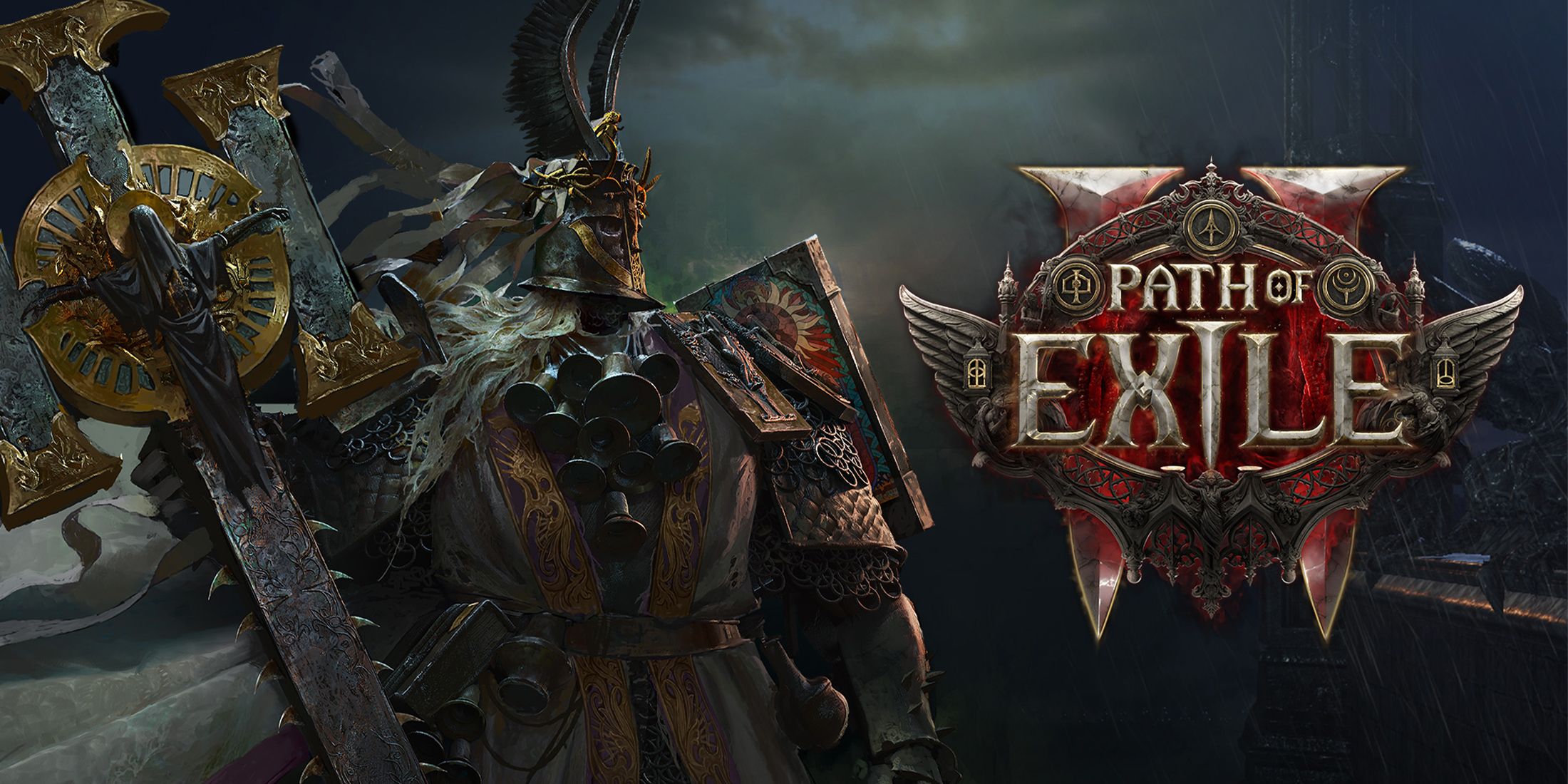 Lumerius and the Path of Exile 2 logo