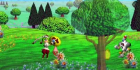 Marina grabbing and shaking an enemy.