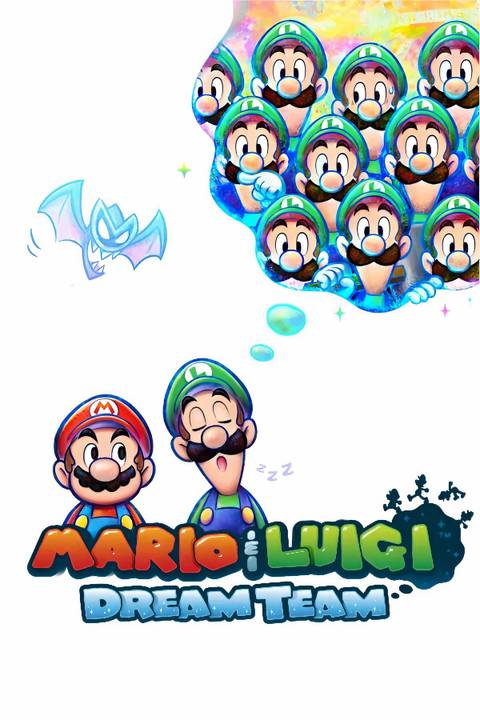 Mario & Luigi: Dream Team Tag Page Cover Art