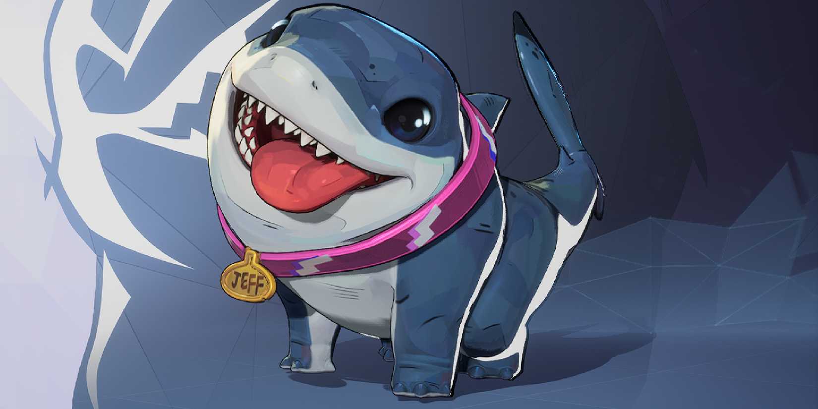 Jeff The Land Shark in default costume in Marvel Rivals