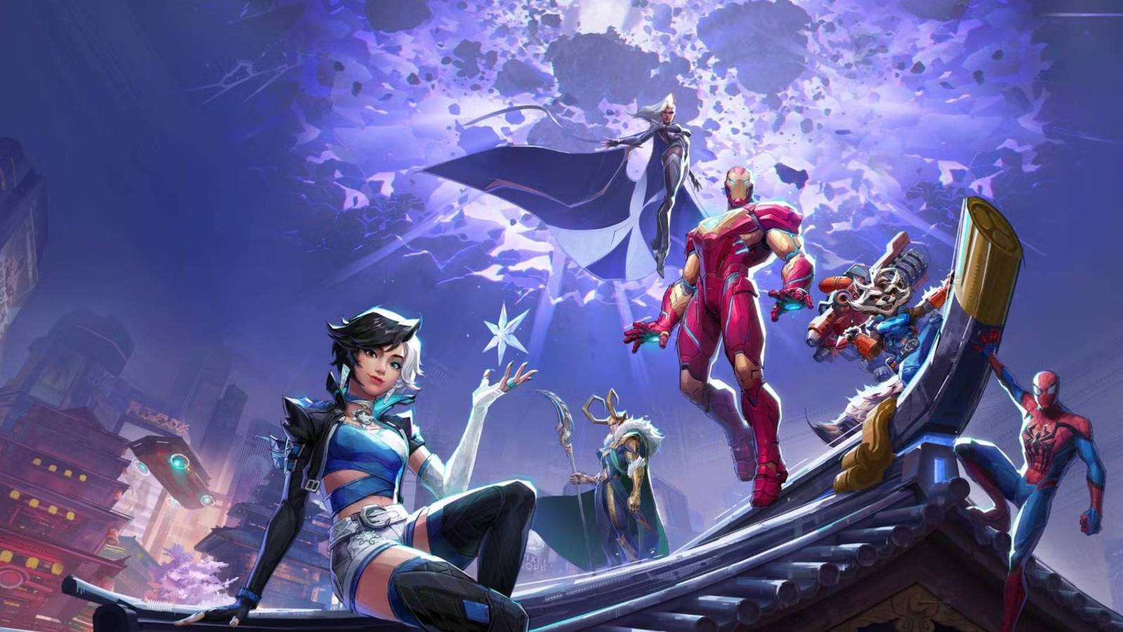 marvel rivals key art