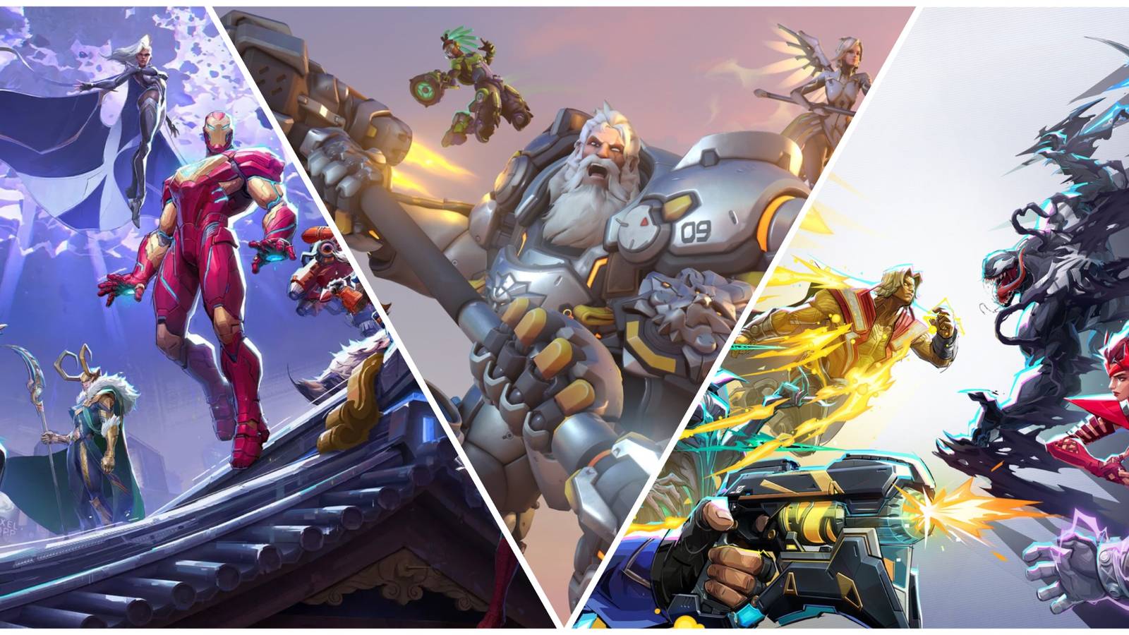 Marvel Rivals, Overwatch 2