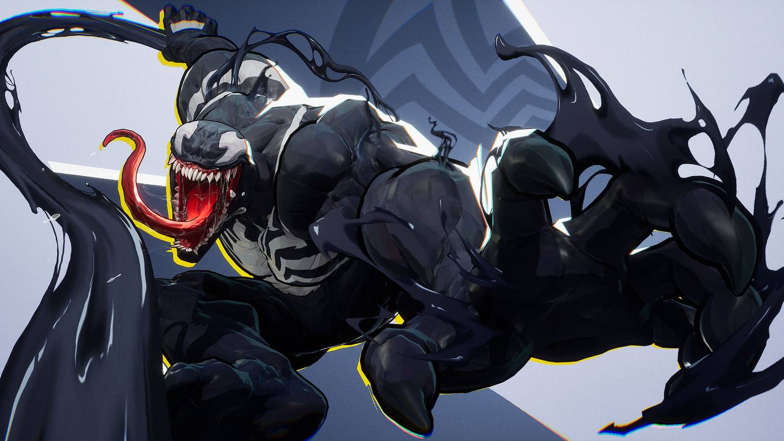 Marvel Rivals players love Venom's new Snow Symbiote skin.