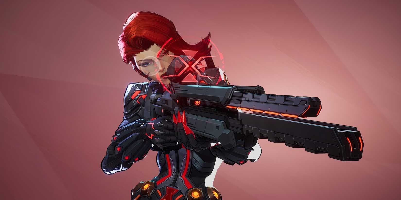 Black Widow aiming down the sights in Marvel Rivals