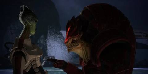 Mass Effect Aliens Talking