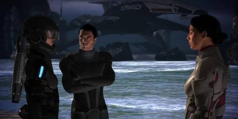 Mass Effect Characters Talking