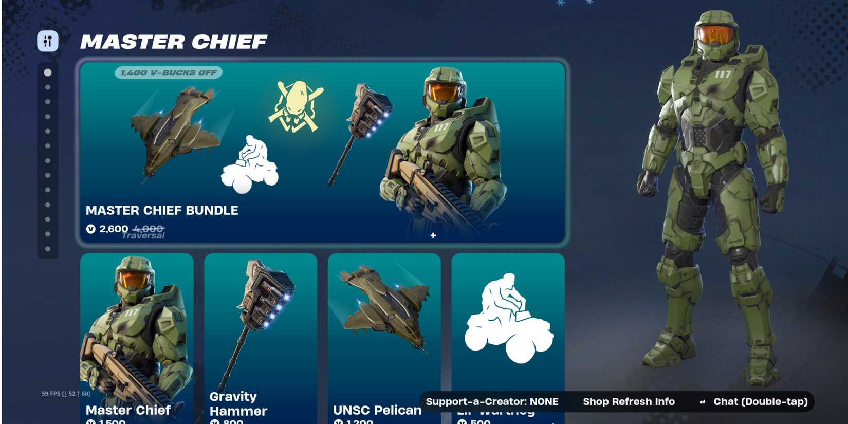 master chief bundle in fortnite