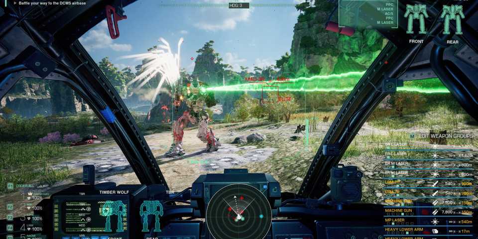 mechwarrior 5 clans cockpit