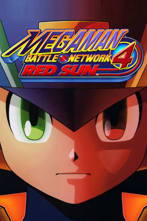 Mega Man Battle Network 4 Red Sun Tag Page Cover Art