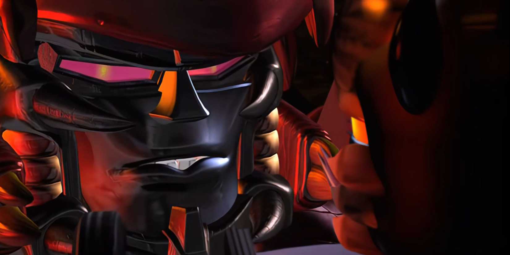 Megatron puts his treacherous lieutenant Tarantulus in his place in Transformers Prime: Beast Wars