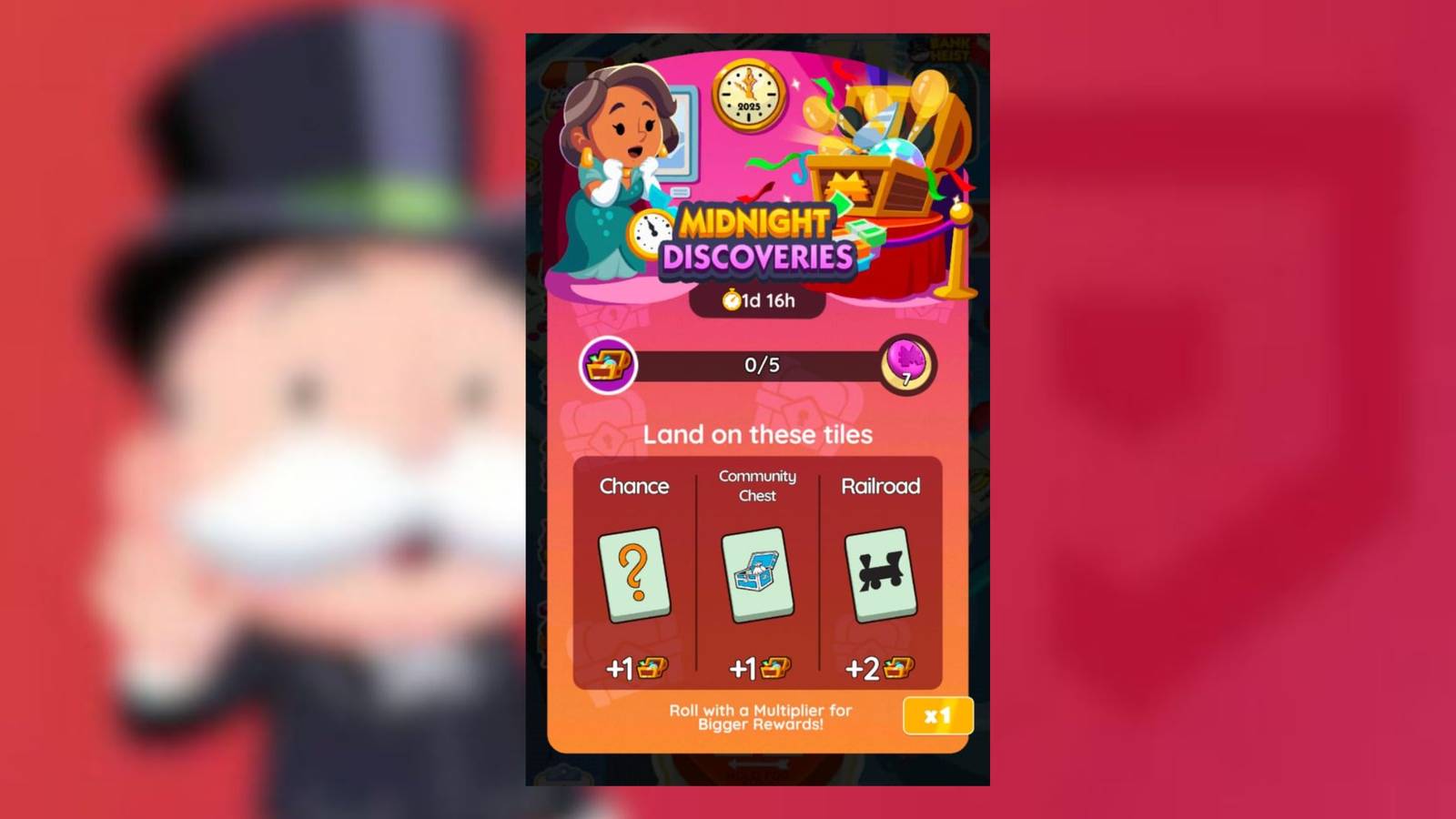 midnight discoveries monopoly go