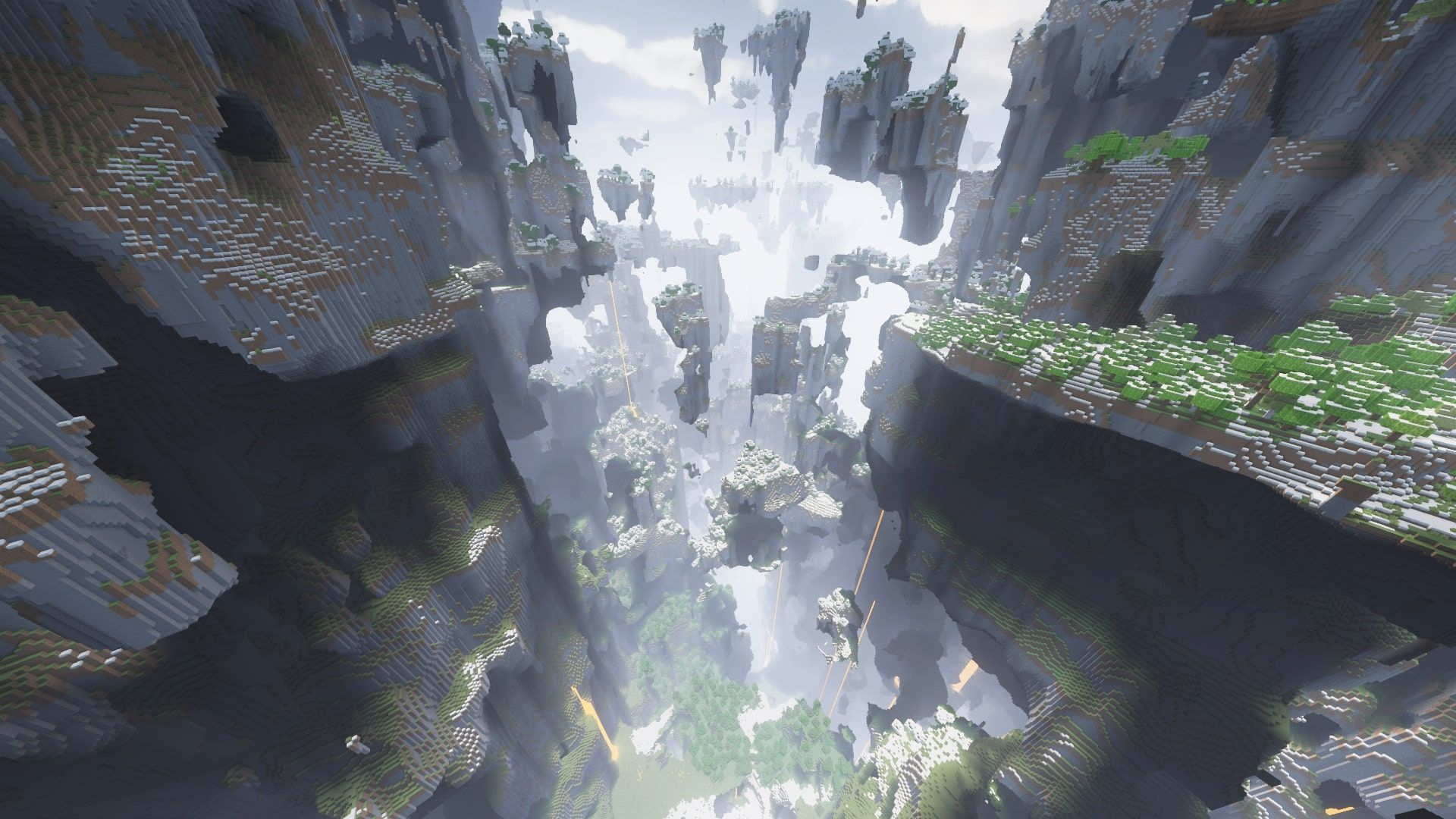 Minecraft Player Shows Just How Cool a Sky Island Biome Could Look