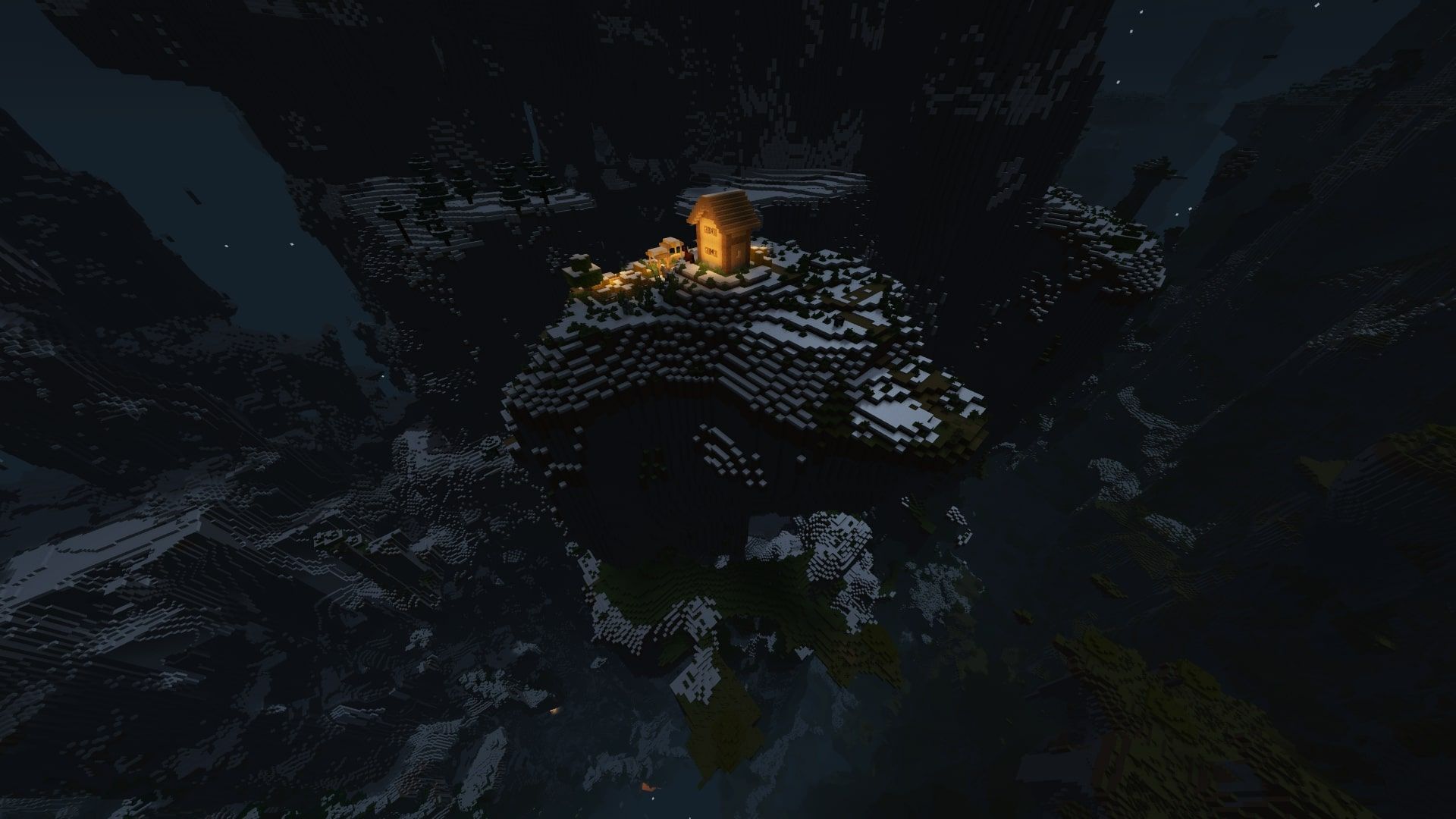 Minecraft Player Shows Just How Cool a Sky Island Biome Could Look