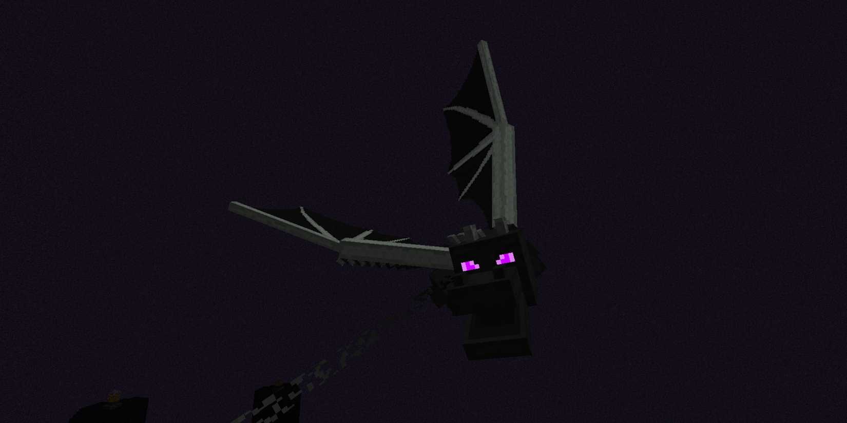Minecraft Ender Dragon Flight