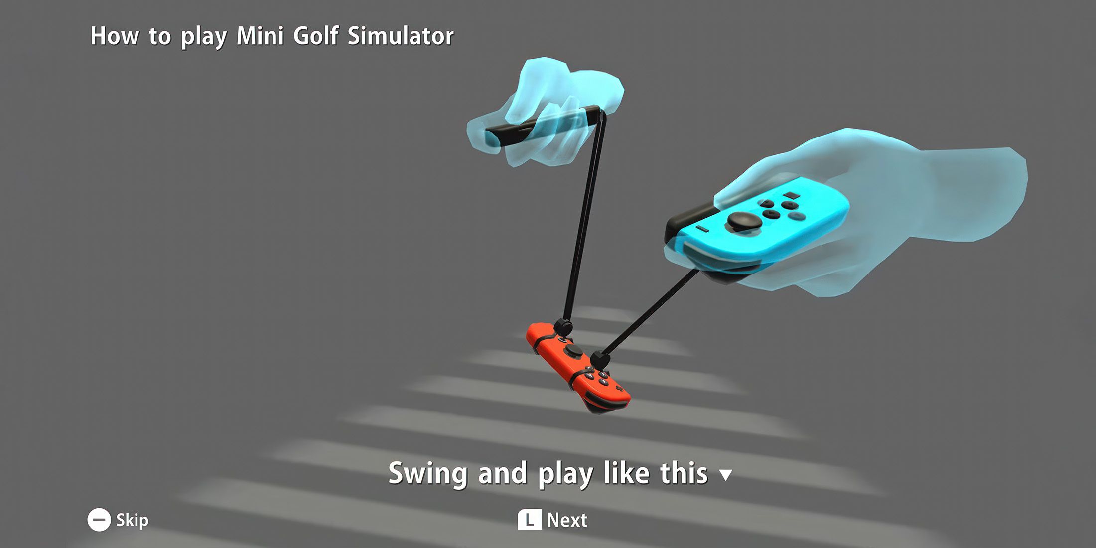 В предстоящей игре Switch Golf будут представлены уникальные элементы управления Joy-Con