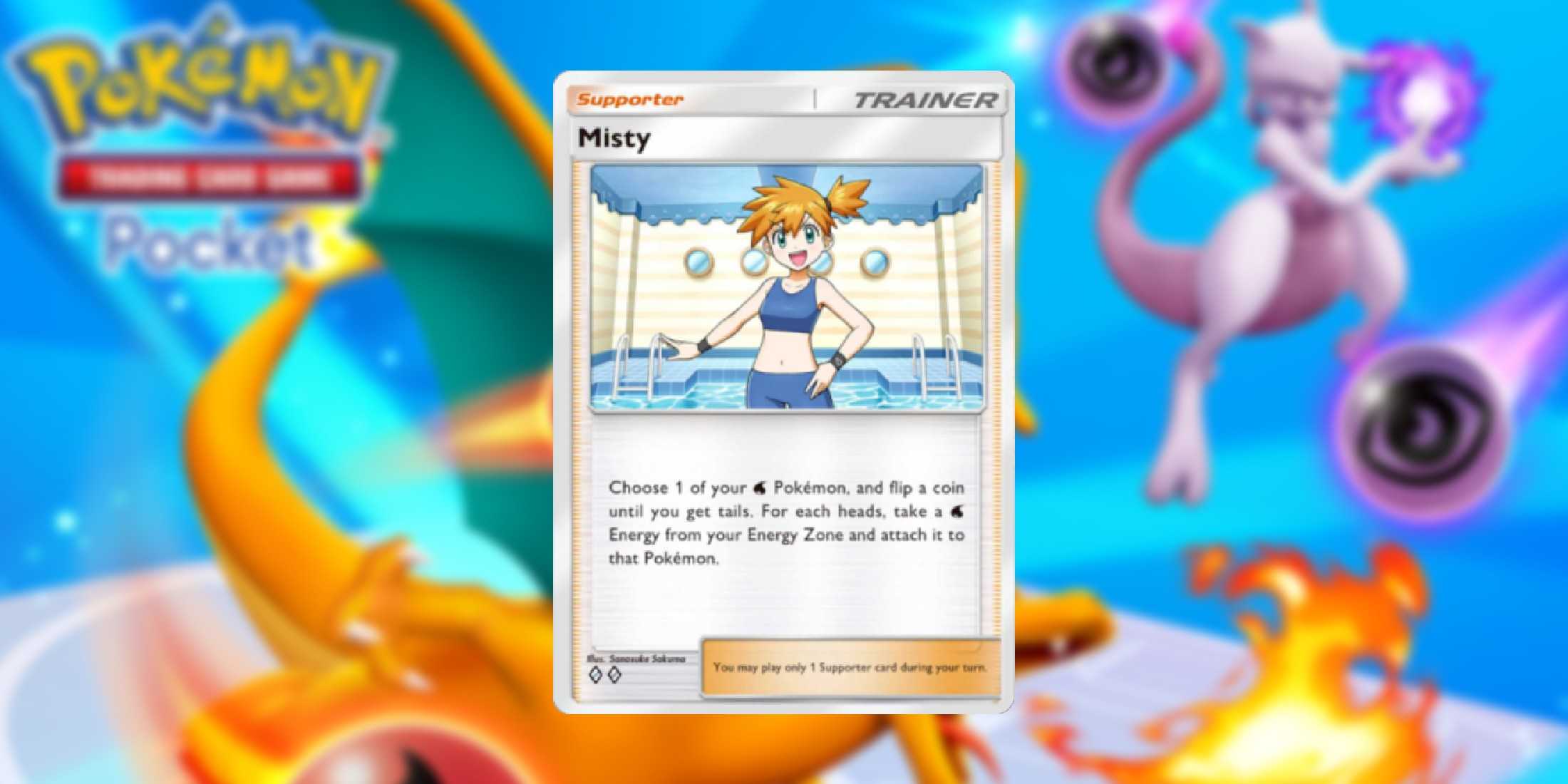 misty trainer card pokemon tcg pocket Pokmon Pocket: The Top 5 Cards and if the attacking Pokemon has Misty in its name Pokmon TCG Pocket Has A