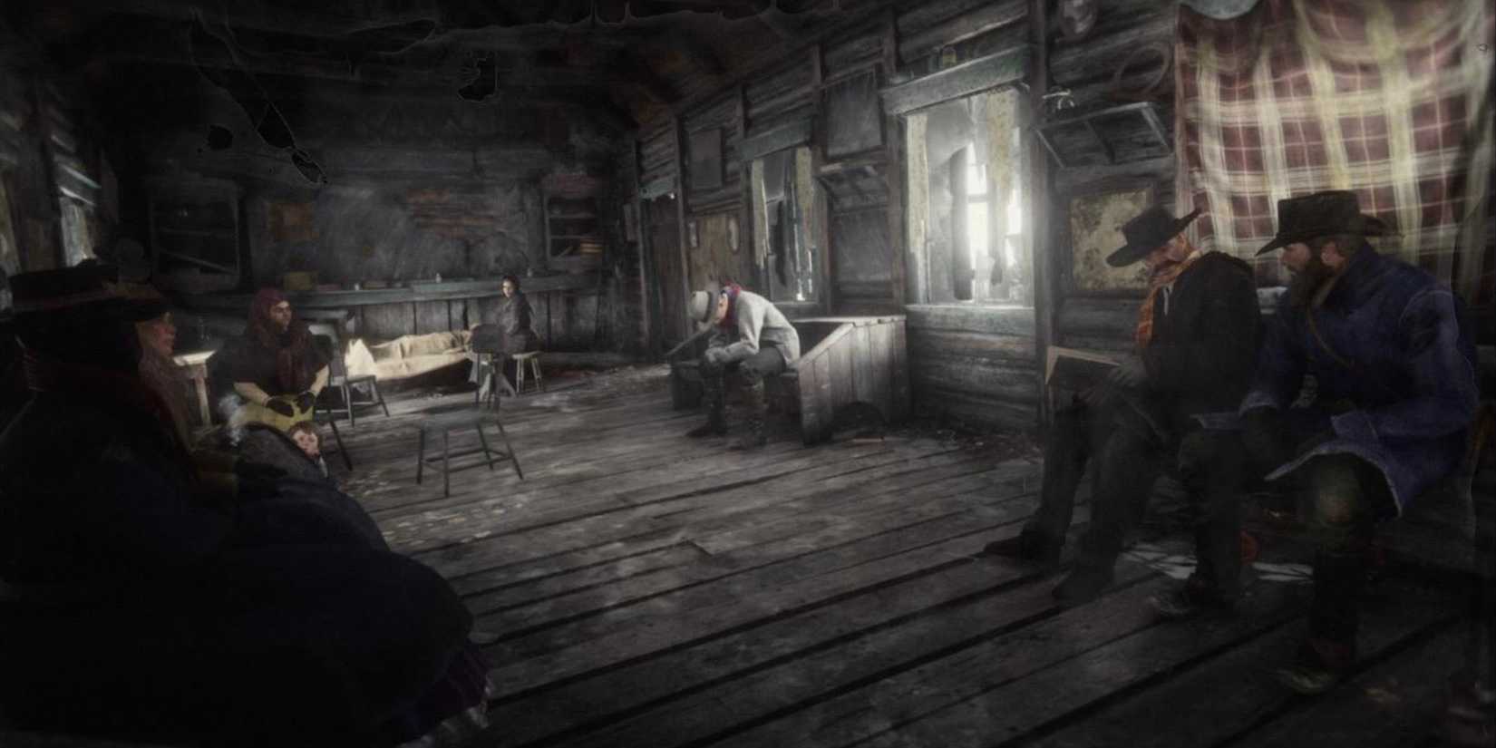 Colter camp in Red Dead Redemption 2