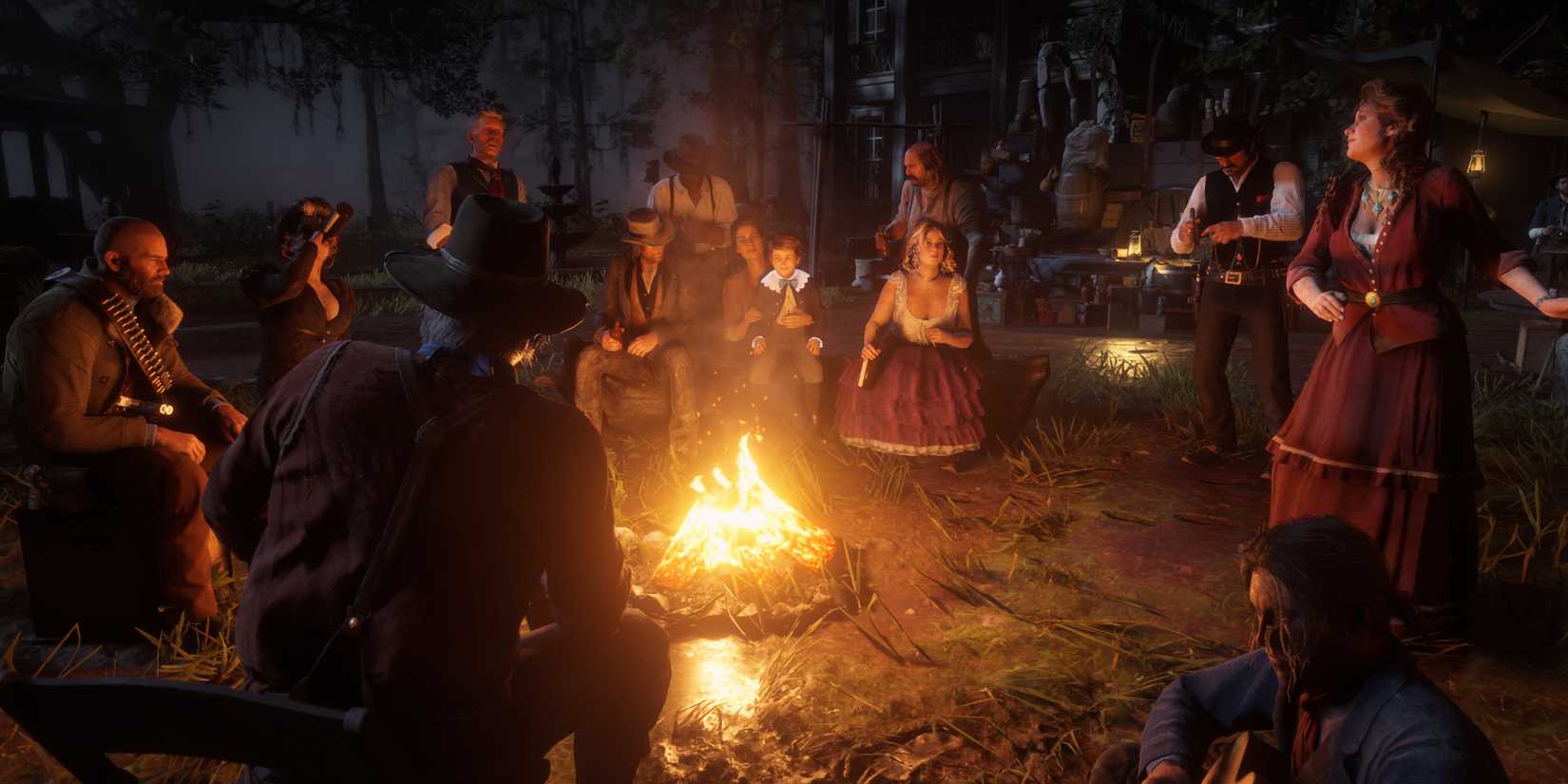 Shady Belle camp in Red Dead Redemption 2