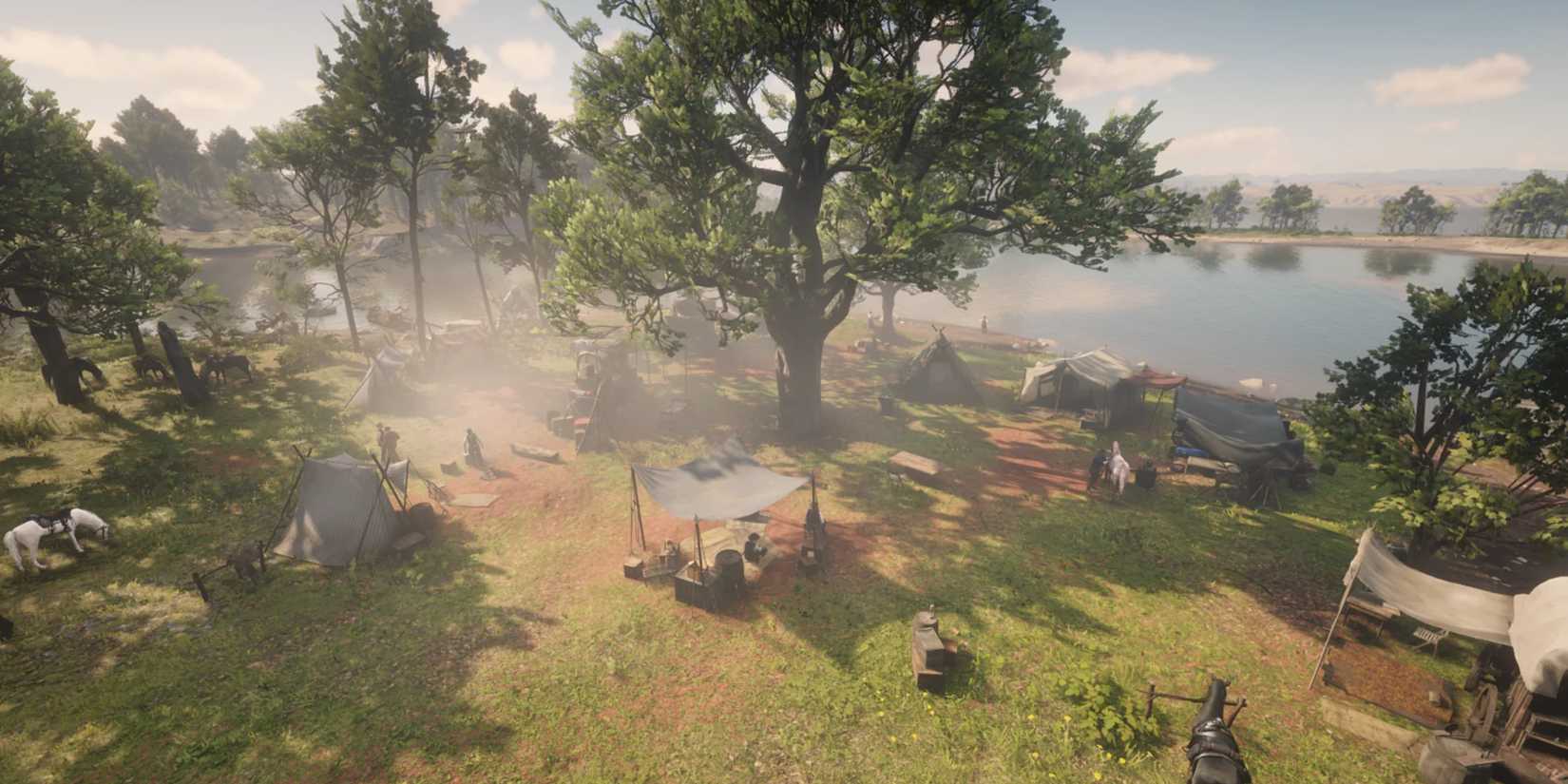 Clemens Point camp in Red Dead Redemption 2
