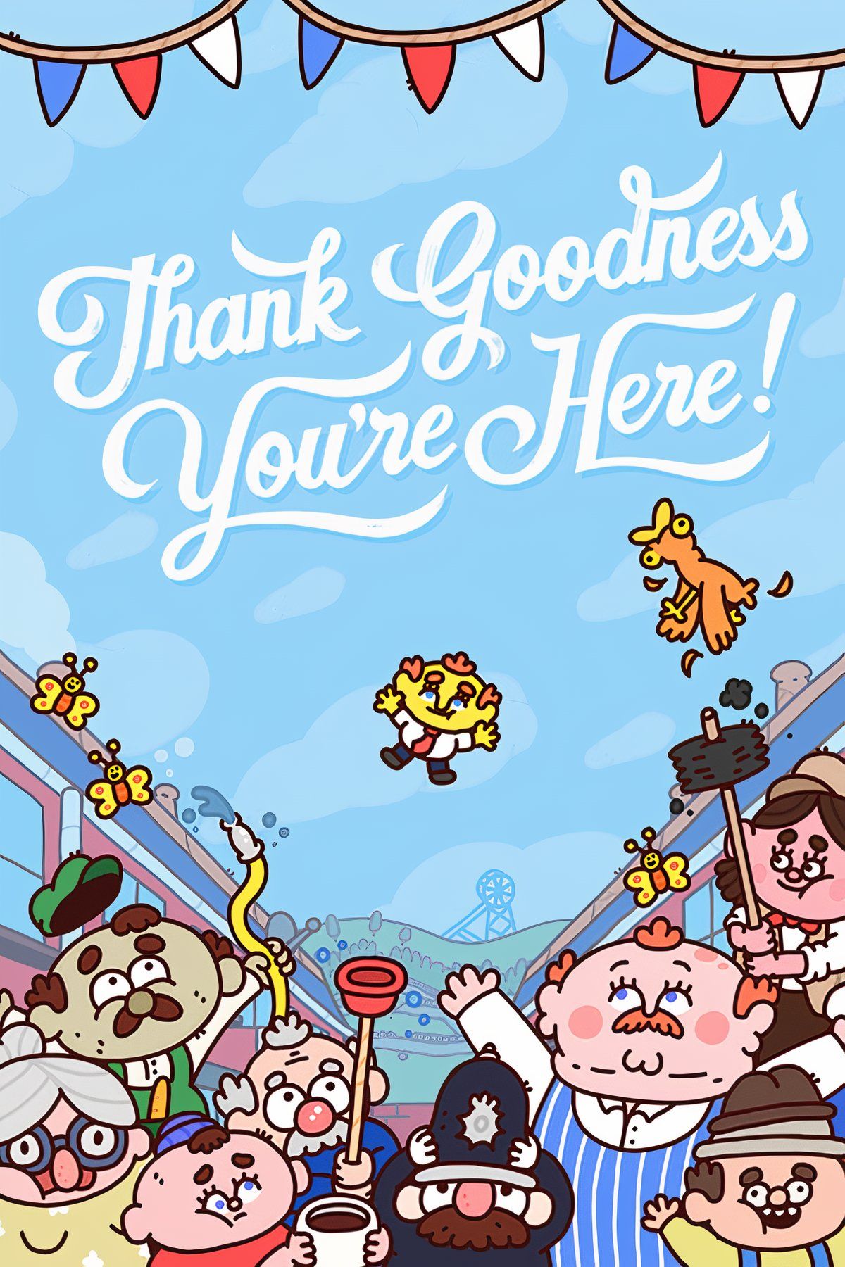 Thank Goodness You're Here!v Tag Page Cover Art