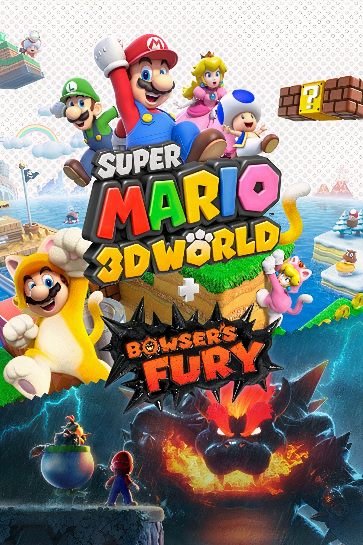 Super Mario 3D World + Bowser???s Fury Tag Page Cover Art