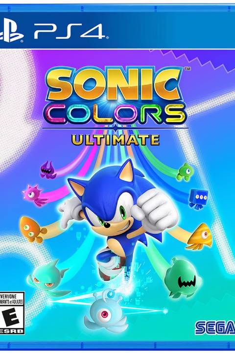 Sonic Colors Ultimate Tag Page Cover Art