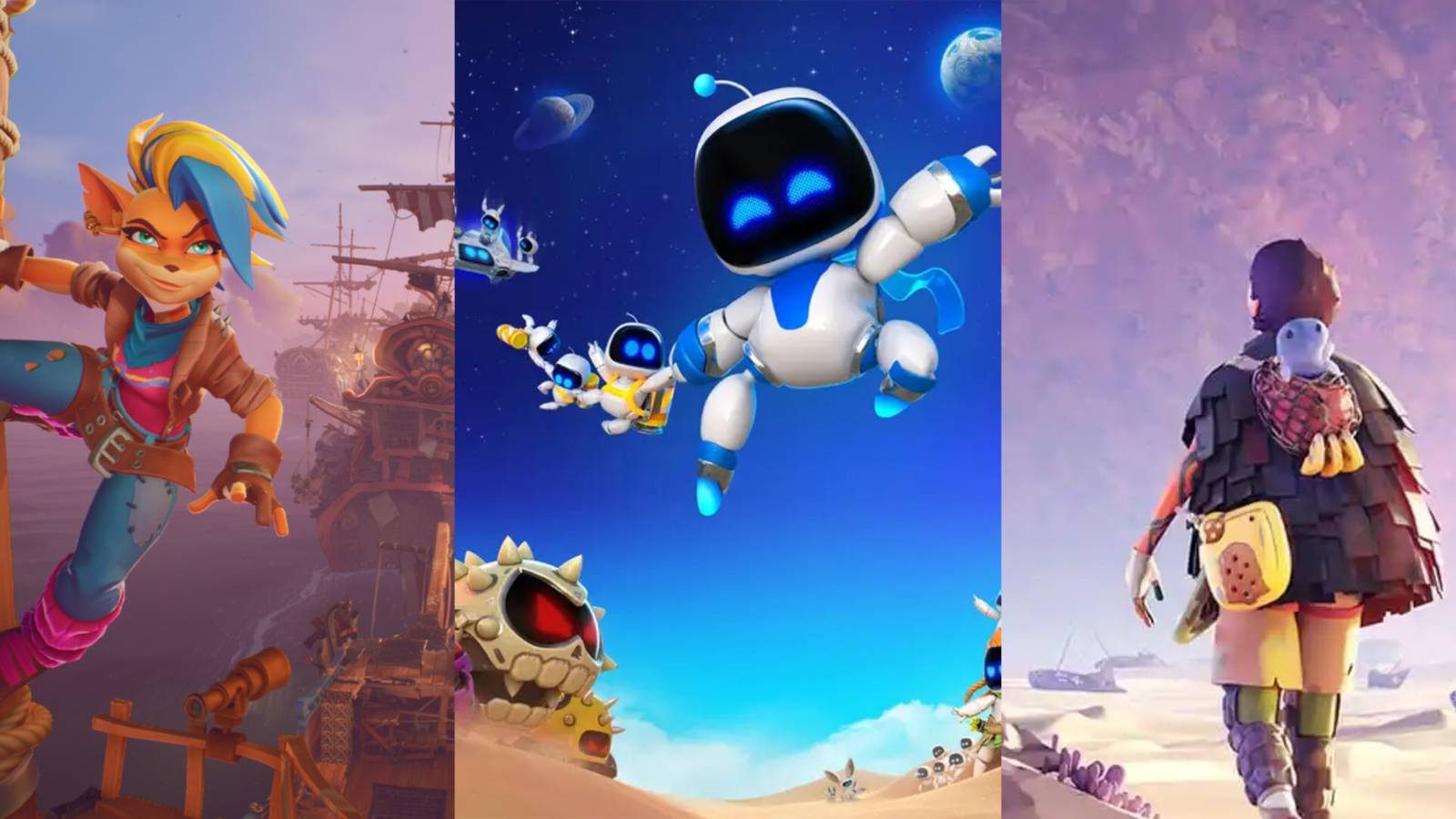 Crash Bandicoot 4: It's About Time, Astro Bot, and Jusant