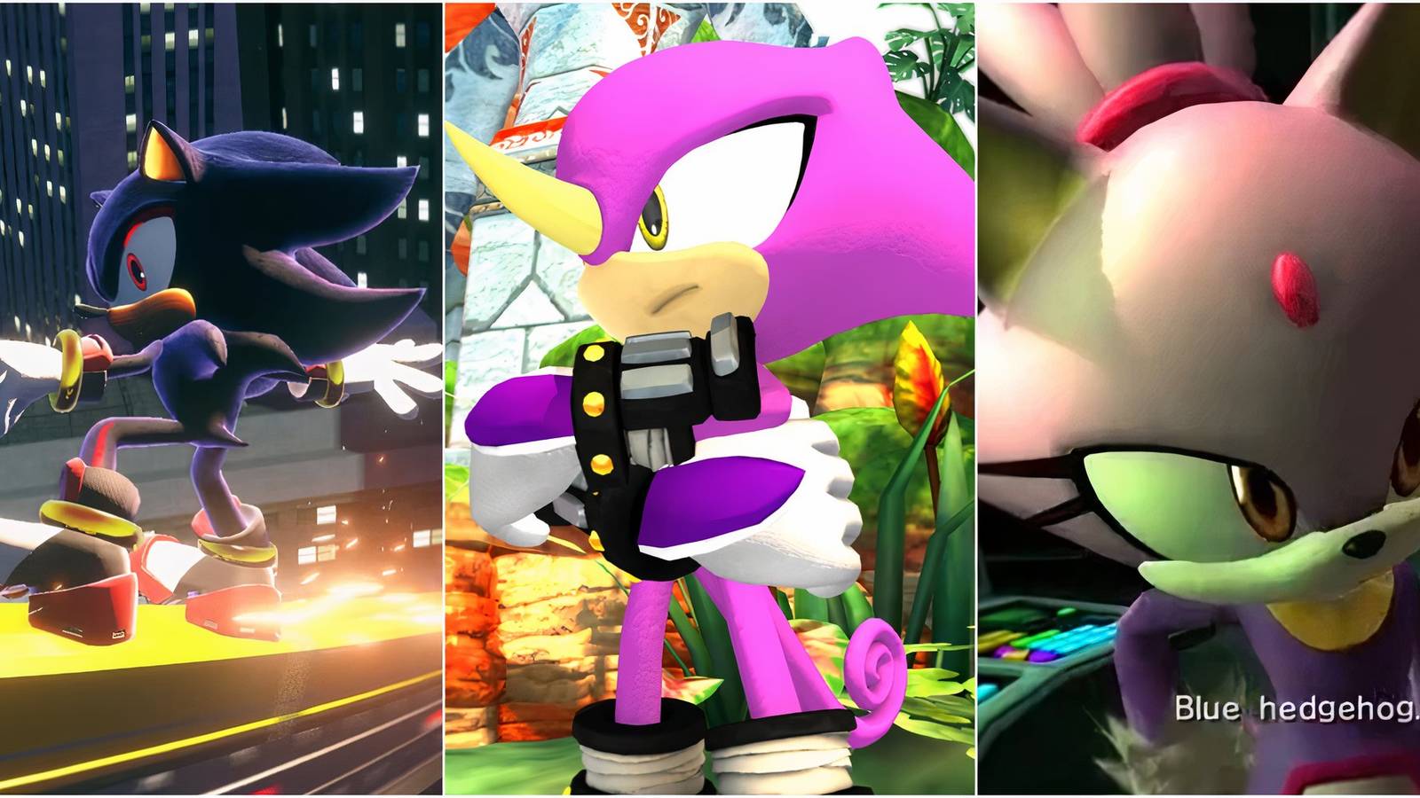 Shadow, Espio, Blaze