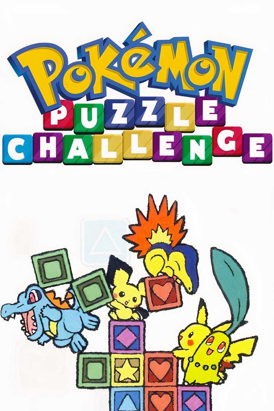 Pokemon Puzzle Challenge Tag Page Cover Art