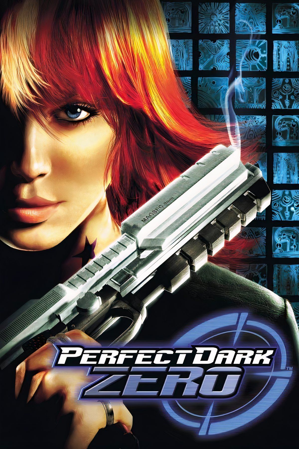 Perfect Dark Zero Tag Page Cover Art