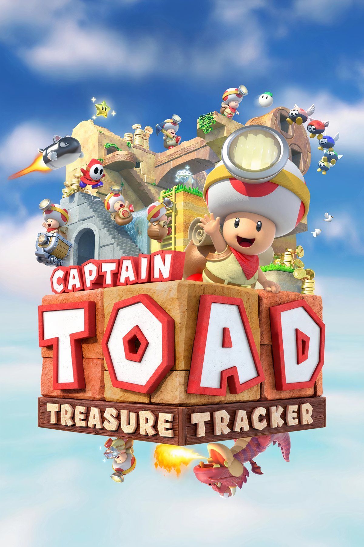 Captain Toad Treasure Tracker Tag Page Cover Art