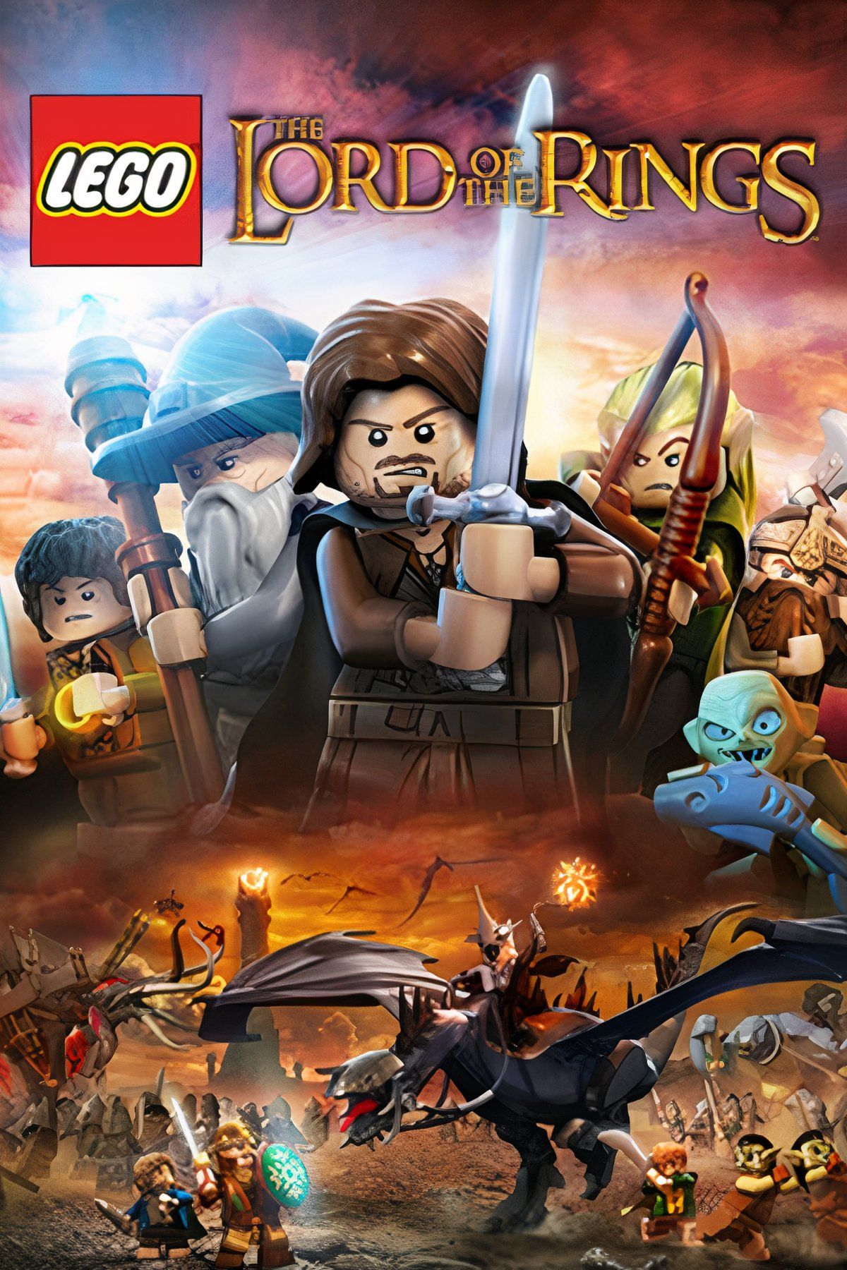 LEGO Lord of the Rings Tag Page Cover Art