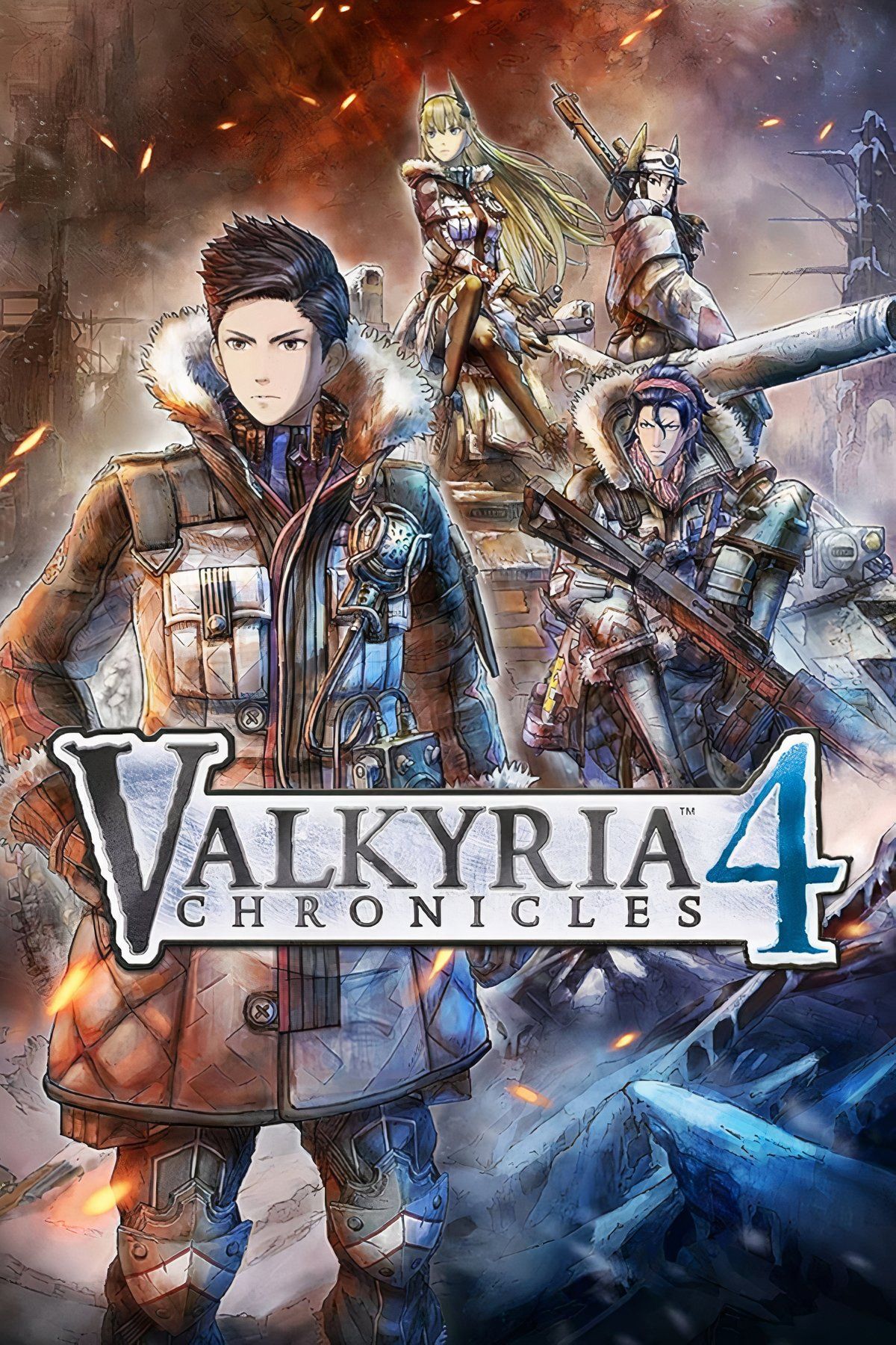 Valkyria Chronicles 4 Tag Page Cover Art