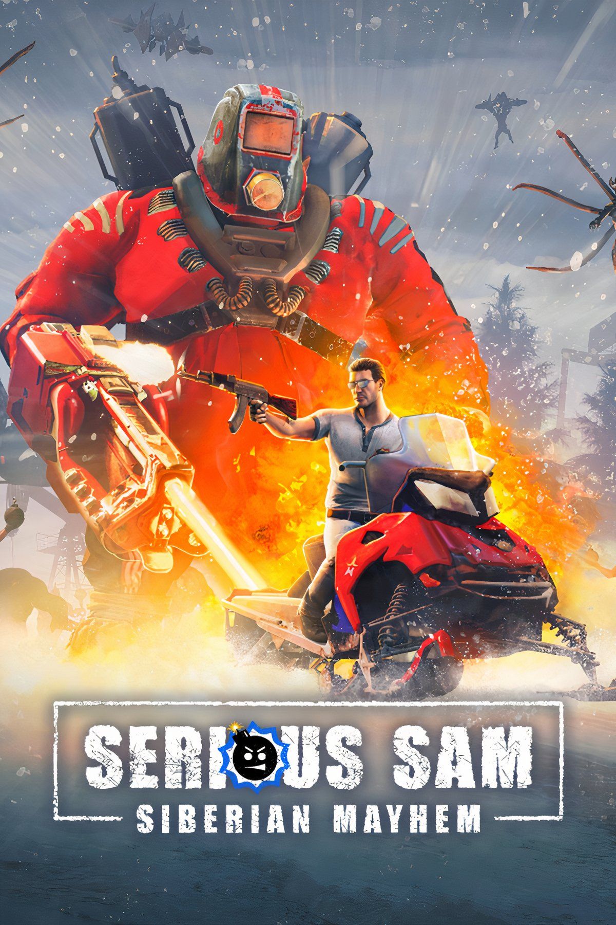 Serious Sam: Siberian Mayhem Tag Page Cover Art