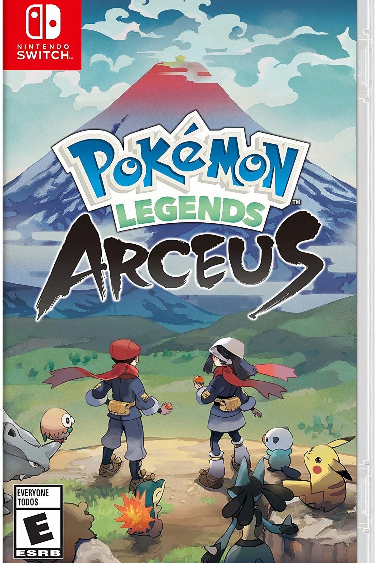 Pokémon Legends: Arceus Tag Page. Cover Art