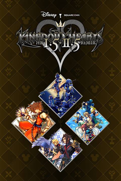 Kingdom Hearts HD 2.5 ReMIX Tag Page Cover Art