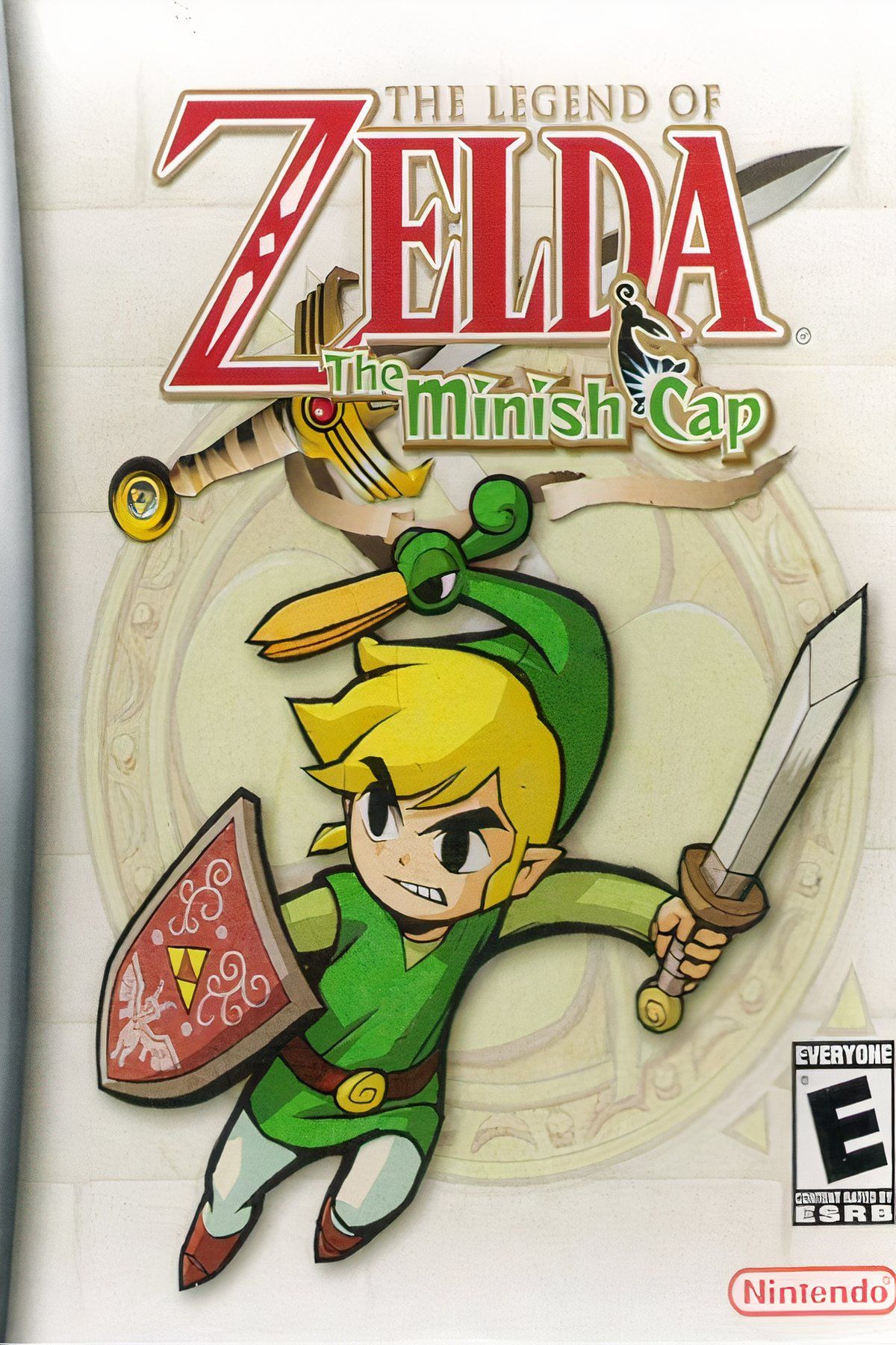 The Legend of Zelda: The Minish Cap Tag Page Cover Art