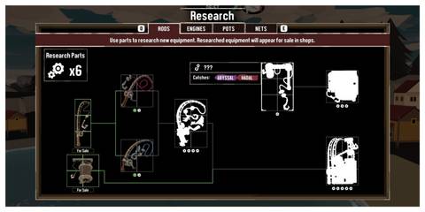 Dredge - Steam Screenshot (Research Menu)