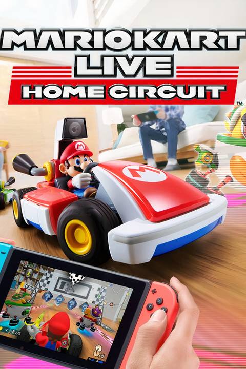 Mario Kart Live: Home Circuit Tag Page Cover Art
