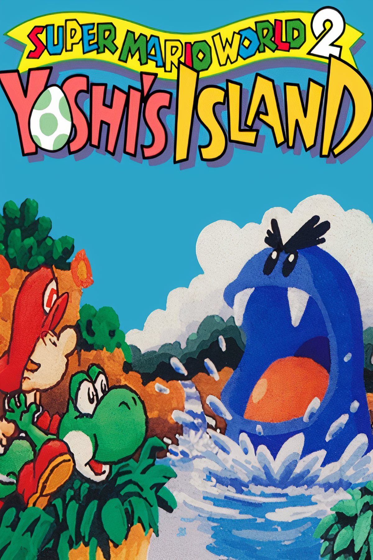 Super Mario World 2: Yoshi's Island Tag Page Cover Art